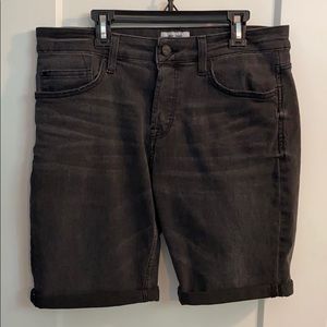 ASOS black denim shorts, W30!